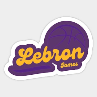 lebron james Sticker